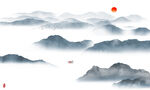 新中式山水画