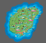 海南旅游地图
