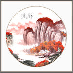 玄关山水画