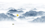中式山水画