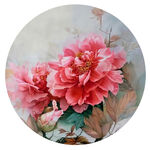 牡丹花油画