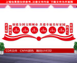 讲文明文化墙