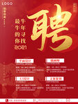 人才招聘 招聘海报