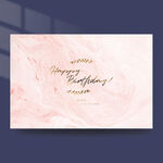 粉色大理石生日背景