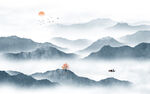 意境山水画