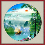 山水风景画