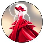 北欧性感美女装饰画客厅房间挂画