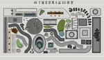 铺装小品景观