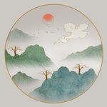 山水画