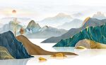 新中式背景墙