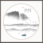 新中式山水画
