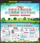 社区安全宣传栏