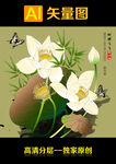 莲花壁画