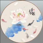 圆形装饰画