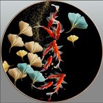 圆形装饰画 