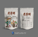老婆饼包装