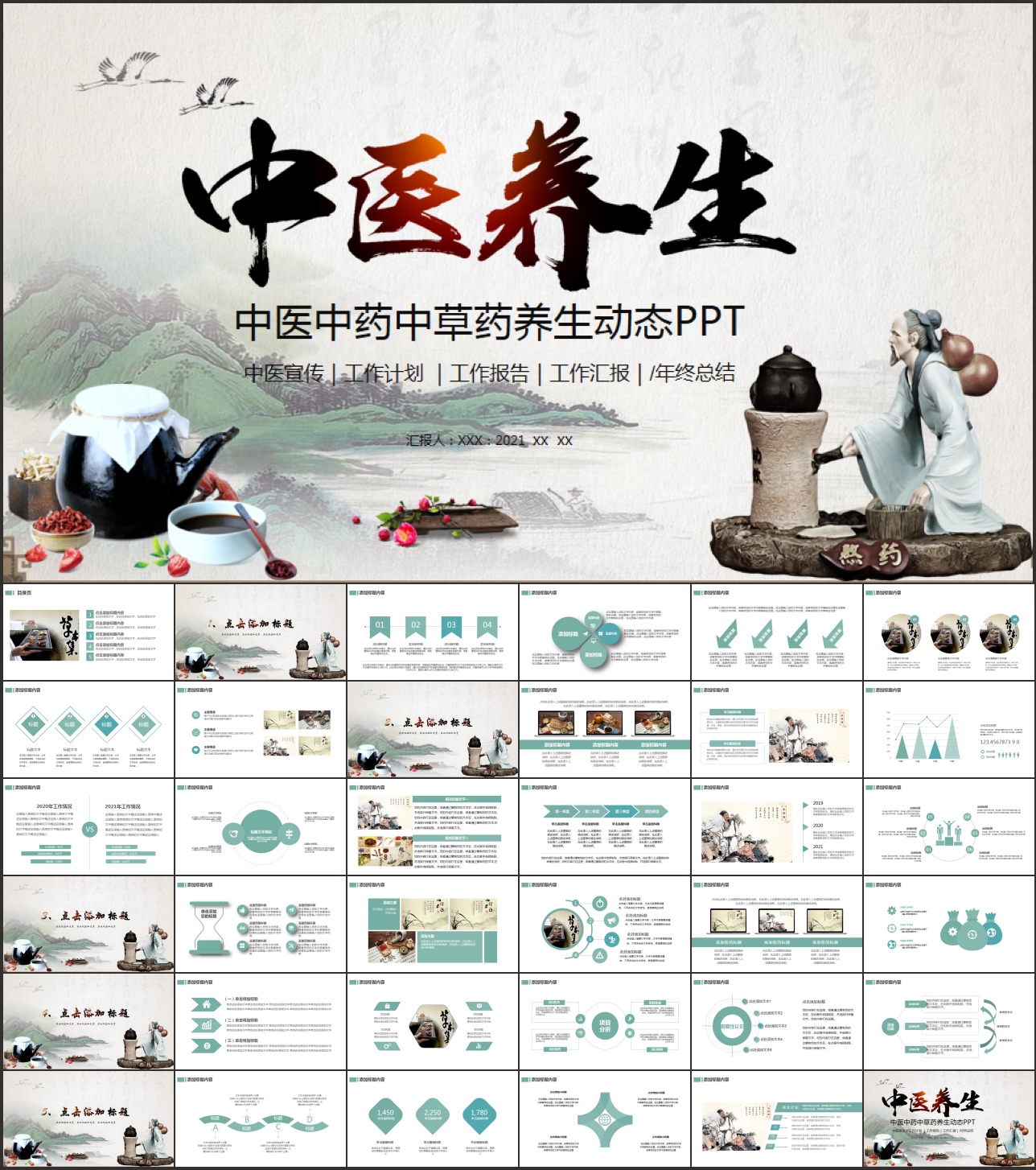 中医学中医药中草药中医院PPT