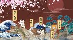 国潮背景墙