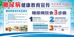 糖尿病健康教育宣传展板