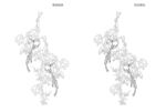 玉兰花 矢量图