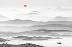 新中式山水画