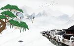 中式背景墙
