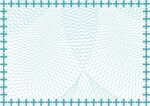 青蓝特色 商业证书纹