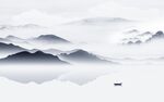 中国风现代山水 tif分层文件