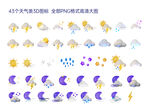 天气类3D图标