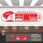 社区志愿者服务文化墙