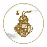 福禄寿葫芦吉祥喜庆
