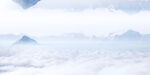 雪山天空大自然背景