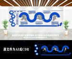 奥运体育精神宣传健身房文化墙