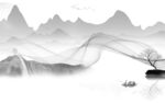 中国风高雅山水 TIF文件分层