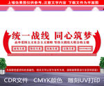 统一战线展板