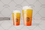 奶茶杯子样机