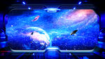 宇宙星空立体画