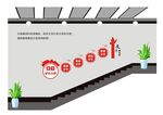 楼梯文化墙标语