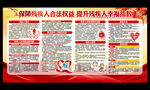 残疾人宣传栏