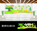 精美大气幼儿园照片文化墙