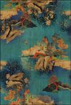 莲花山水画
