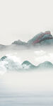 意境山水玄关画 TIF分层图