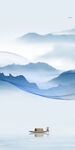 背景墙玄关画山水 TIF分层图