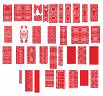 中式镂空花纹