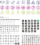 矢量标识图标