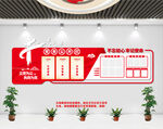 党务公开栏党建文化墙