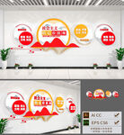 社会主义核心价值观党建文化墙