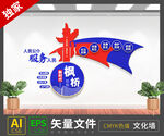 枫桥经验十六字方针文化墙