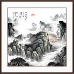 新中式水墨画