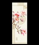 牡丹花玄关装饰画图片